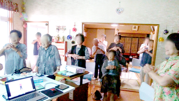 2017年7月地域サロン花のつどい