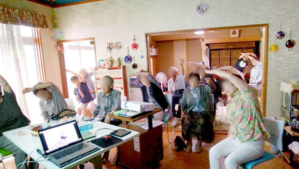 2017年7月地域サロン花のつどい