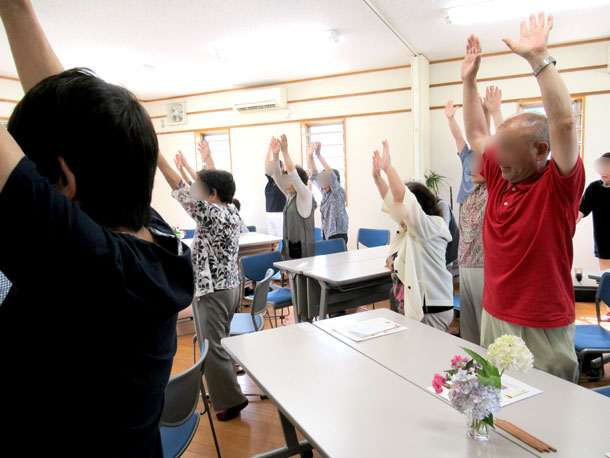 2018年6月地域サロン花のつどい