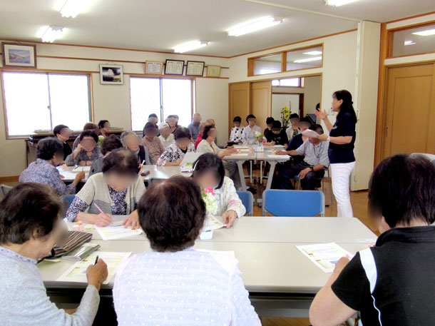 2018年6月地域サロン花のつどい