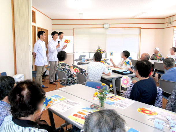 2018年7月地域サロン花のつどい