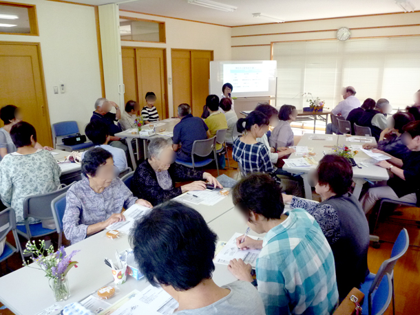 2018年9月地域サロン花のつどい