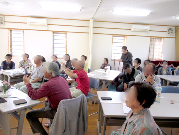 2018年10月地域サロン花のつどい